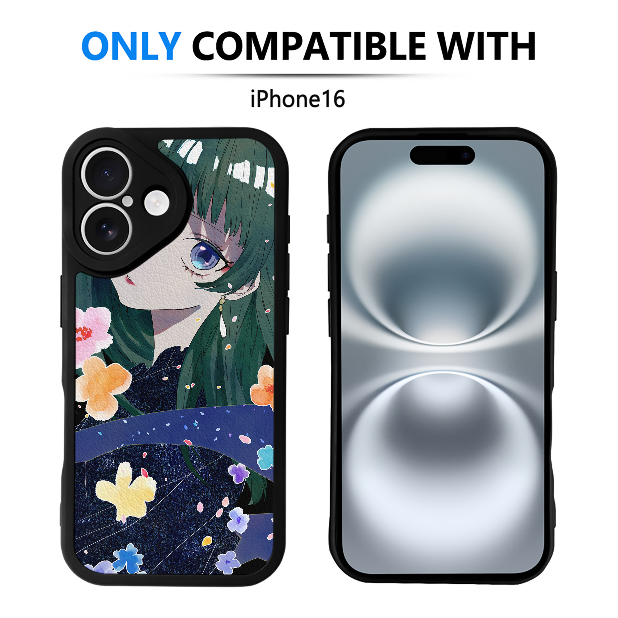 （画像用） 薬屋のひとりごと The Apothecary Diaries 【iPhone 16シリーズ対応】シリコンスマホケース（レザー調） 材質：シリコン